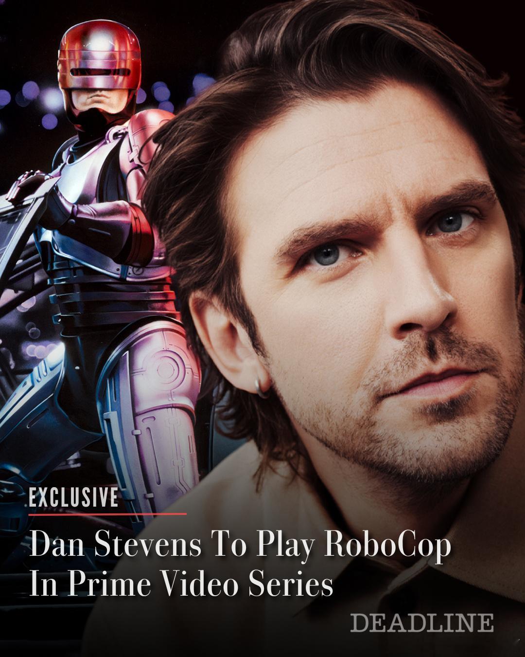 “大表哥”Dan Stevens确认主演亚马逊新剧《机械战警》（RoboCop）