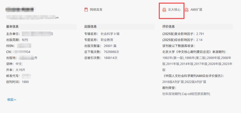 网友自主评选的友好型核心期刊！版面费不收、4000、6000三档，这真的可比专家