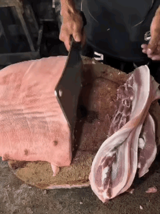 不可思议的刀功，怎么能做到分毫不差呢？