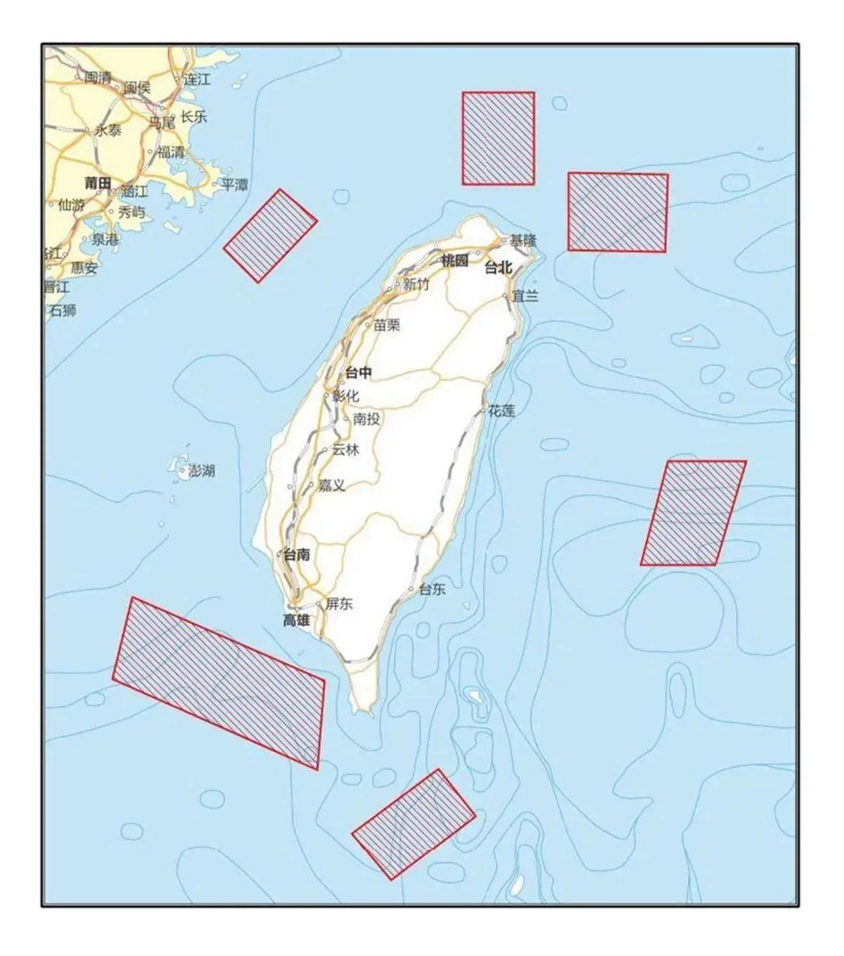 果然，大演练开始啦！看看这张演习区域地图就知道了，包围圈是不是越来越小了？别急，