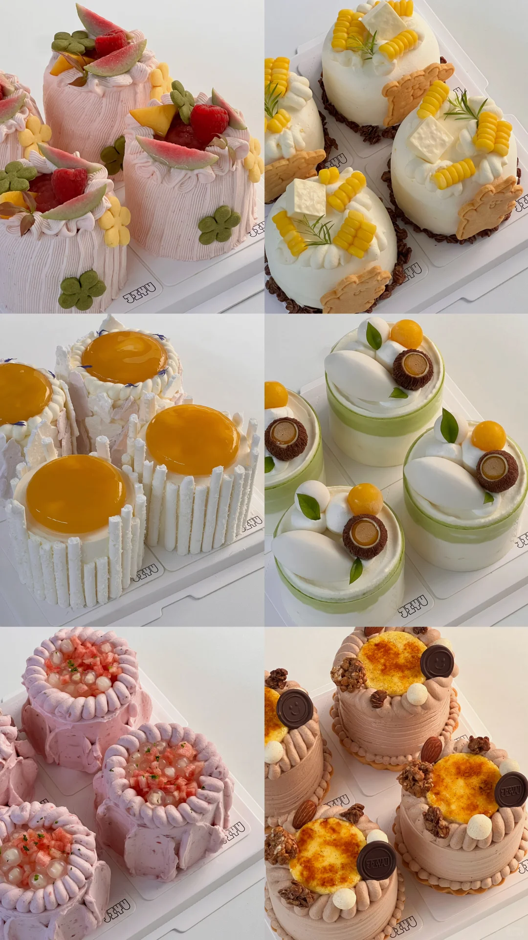 成都蛋糕培训｜四季口味小奶糕的正确打开方式 不同种类的奶油搭配丰富的夹...