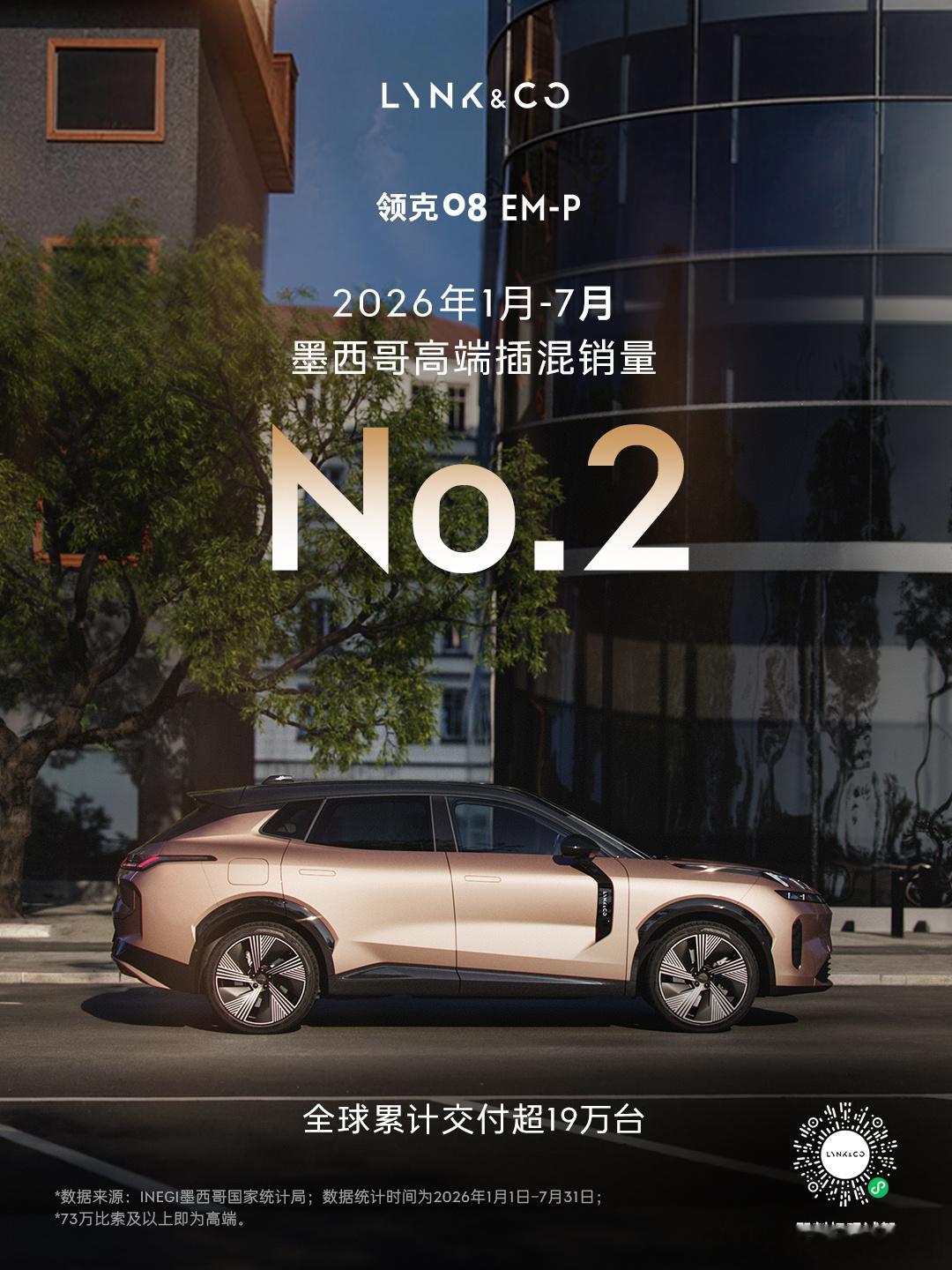 领克08 EM-P上市三周年，全球交付冲到20万台🎉上市整整三年，这台插混SU