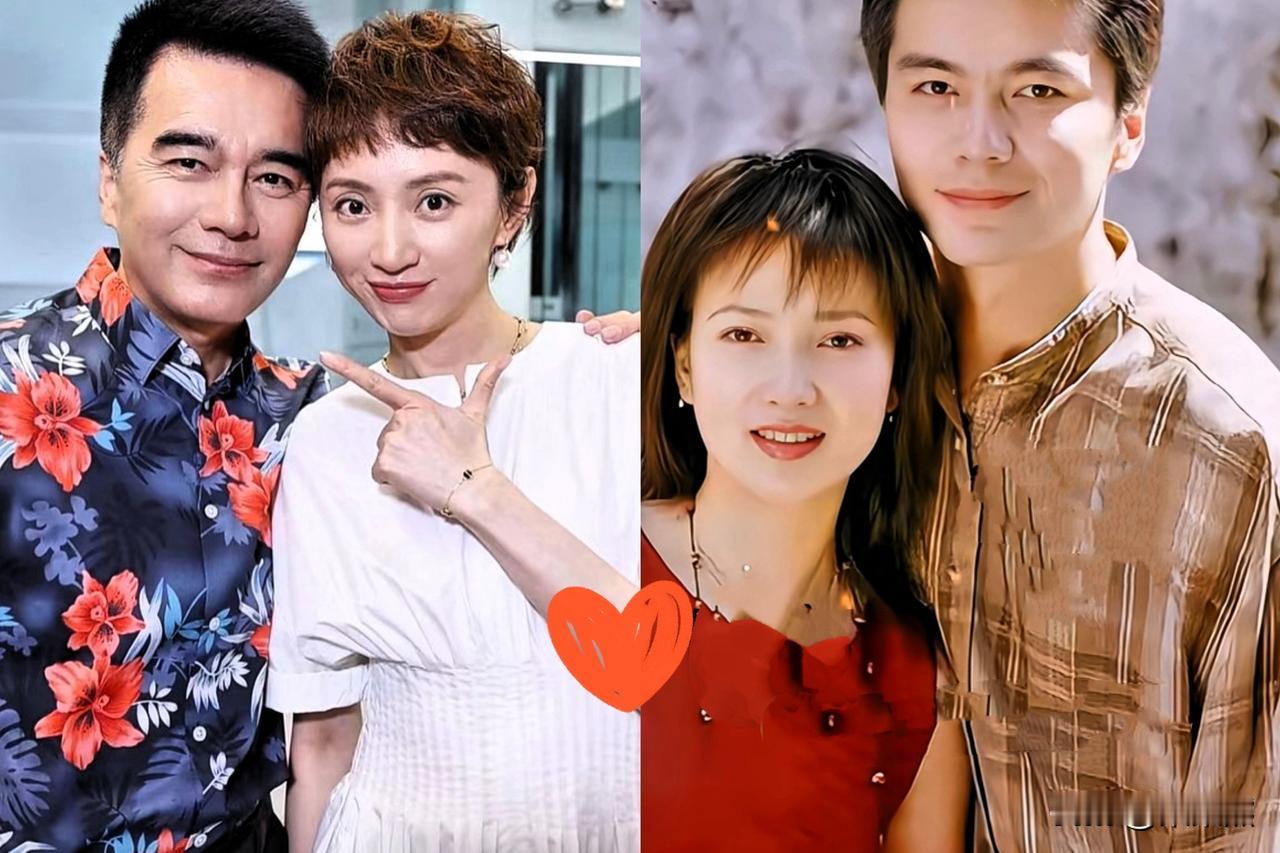 网上刷到何晴和张澍的照片。

很多人都在聊，对比了一下

何晴那张脸，是典型的付