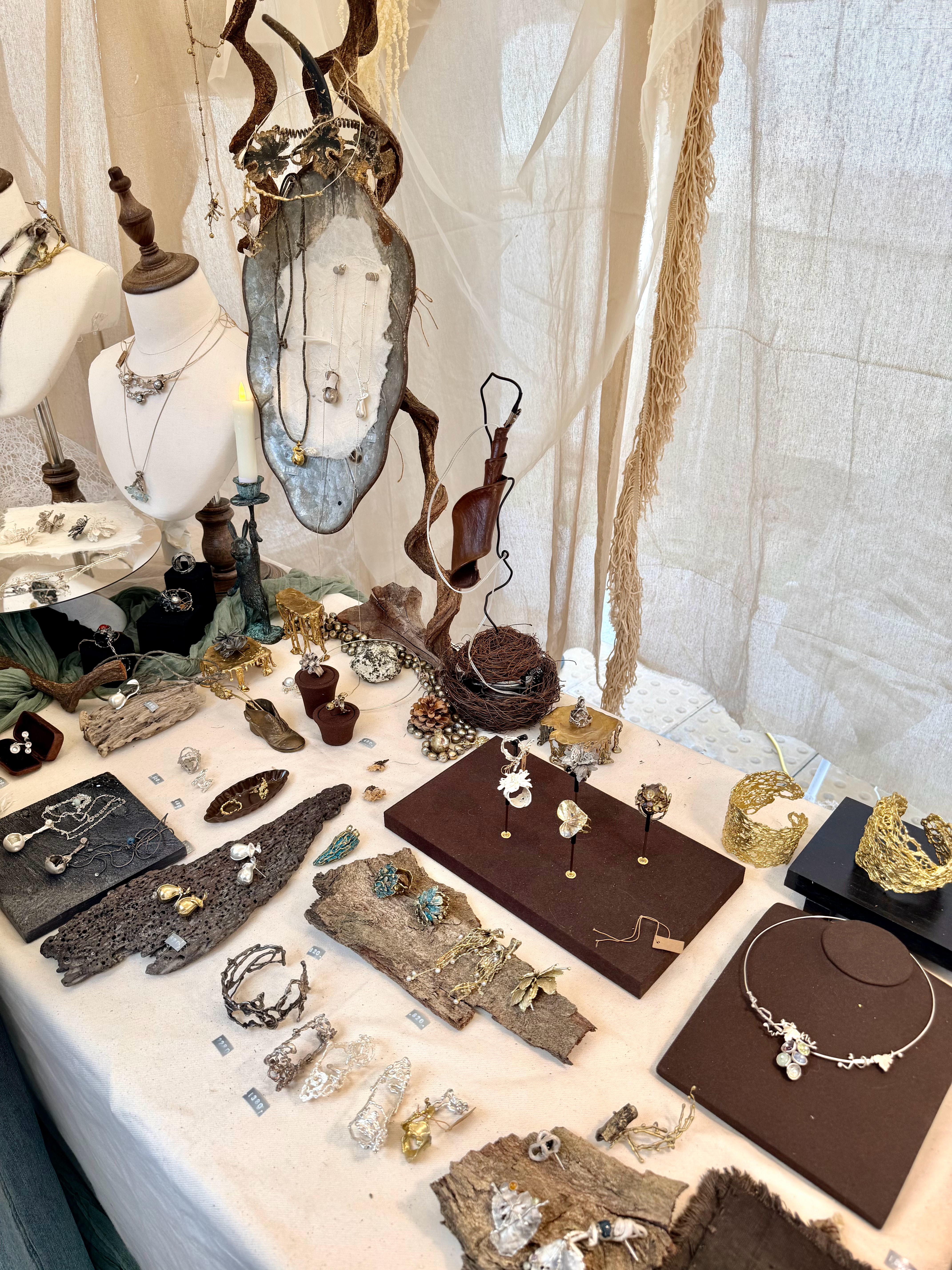 在北京遇到了『过森日』市集～这次在郎园场地超级大！展位也很多，好多手作店铺逛得目