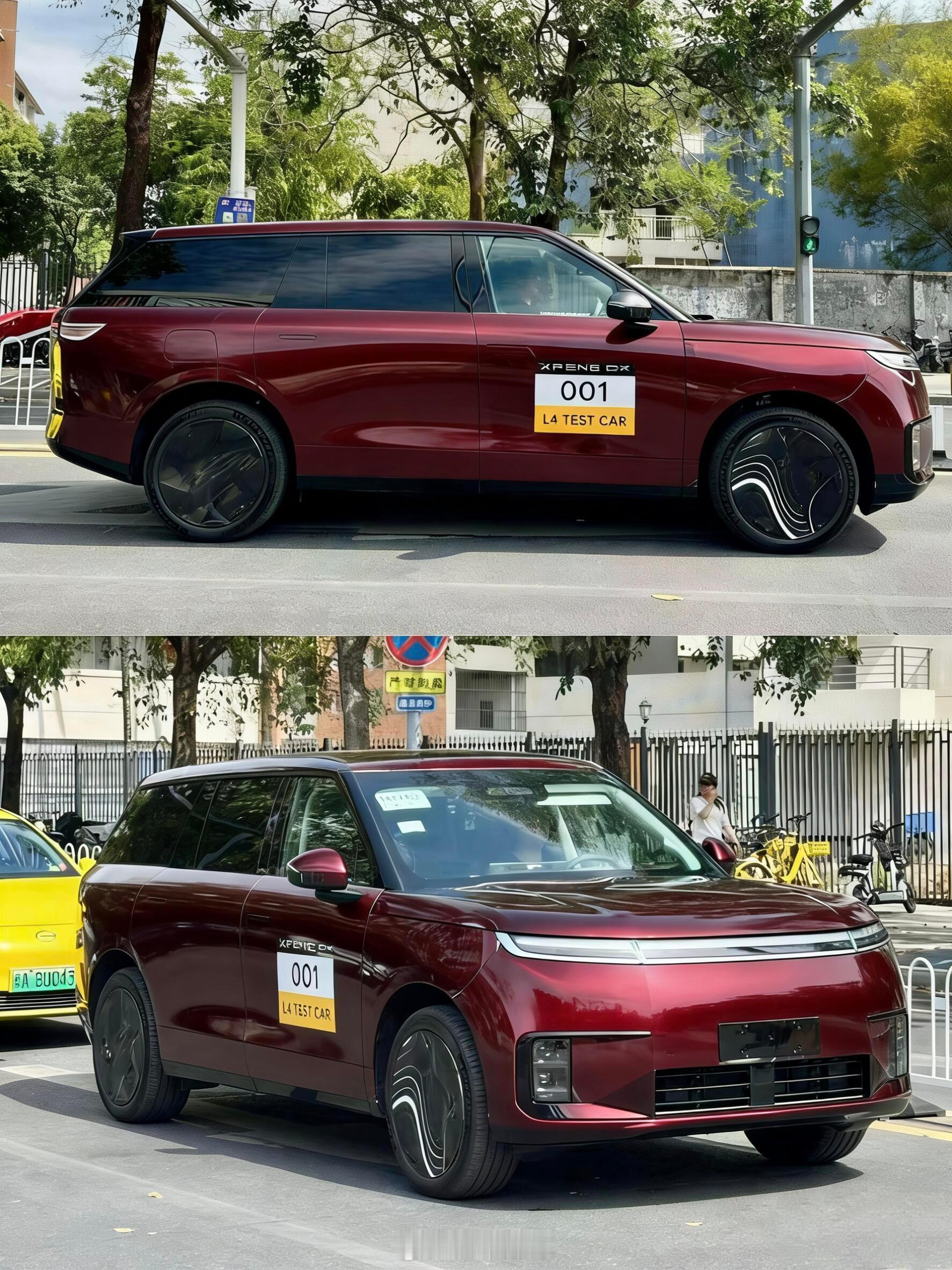 网友制作了一组各个颜色小鹏GX 外观图，大家喜欢哪个颜色？🤔（来源：QA不是熊