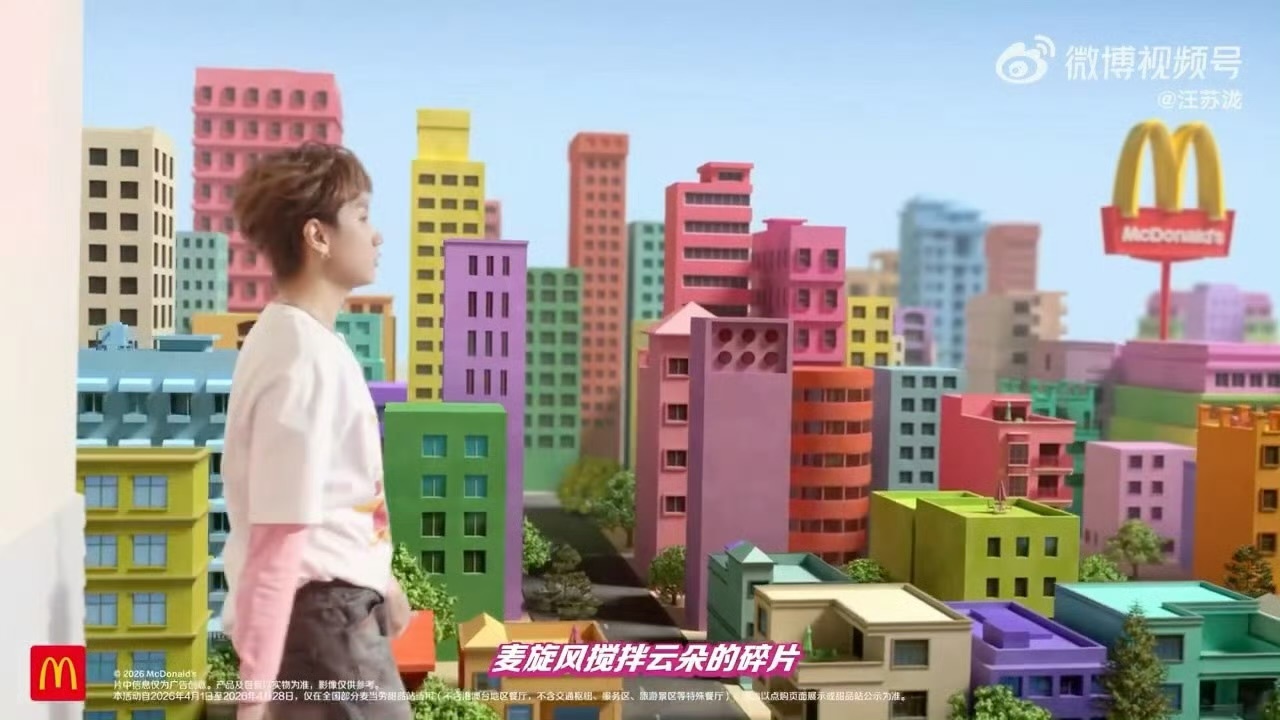 汪苏泷新歌粉旋风上线💕汪苏泷粉旋风MV谁还没听粉旋风！MV粉到心巴上，旋律一响