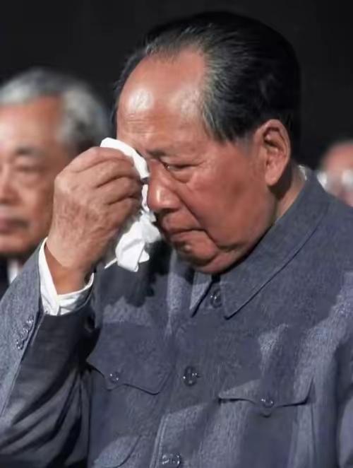 读过不少记述，写毛主席面对人间悲欢、家国大事动情落泪的往事，从前只在文字之中读到