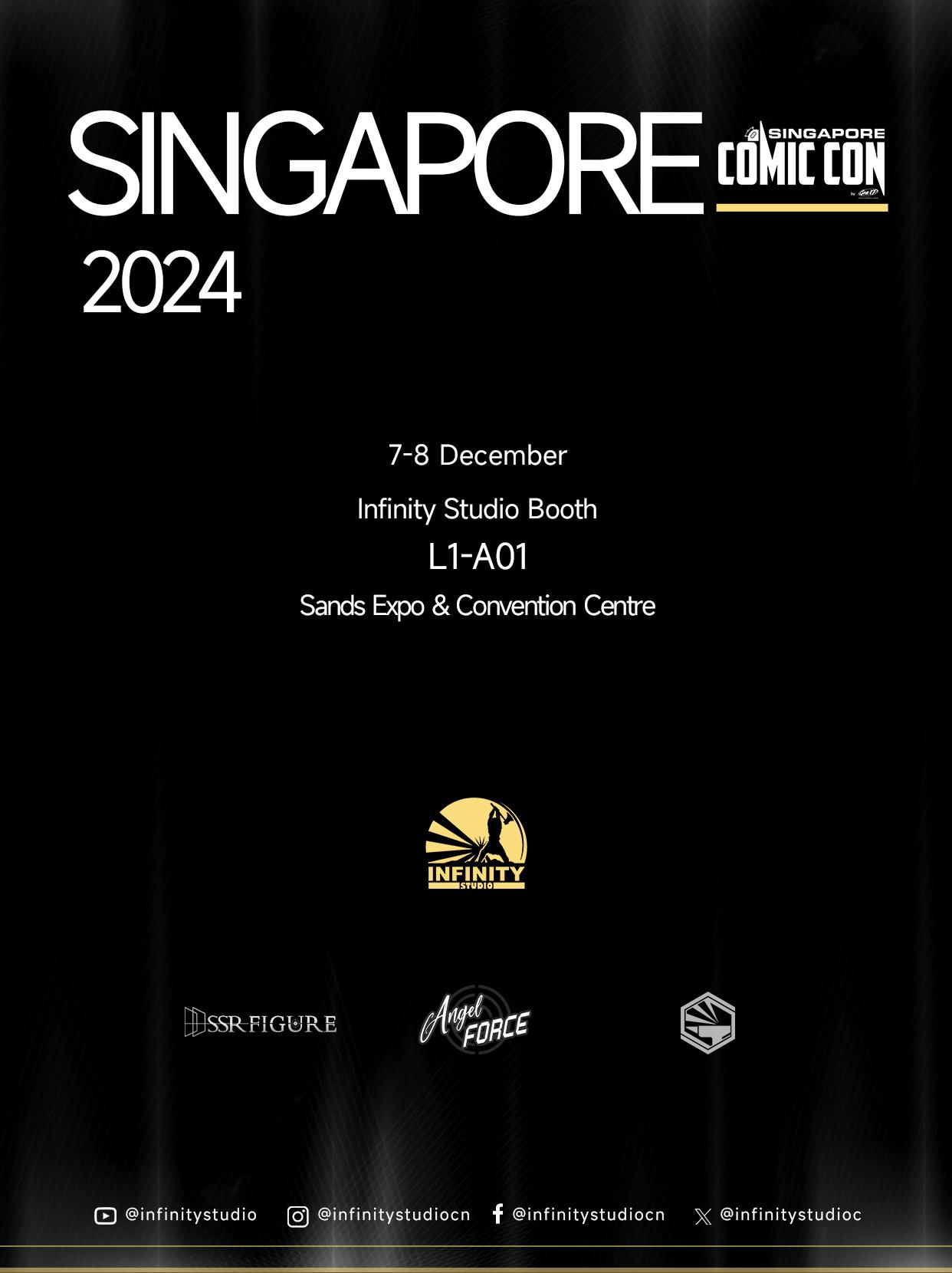 开天工作室即将携旗下品牌新品亮相2024 SINGAPORE COMI...