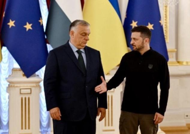 欧尔班危险了，泽连斯基已经宣布，乌克兰准备和欧尔班之外任何能够代表匈牙利且“不亲