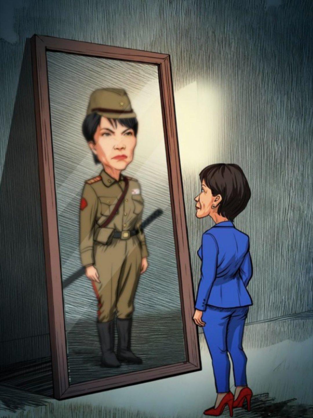 如果我是一个日本人，首先我会关心自己的生活，当我因为业绩不好而被株式会社领导训斥