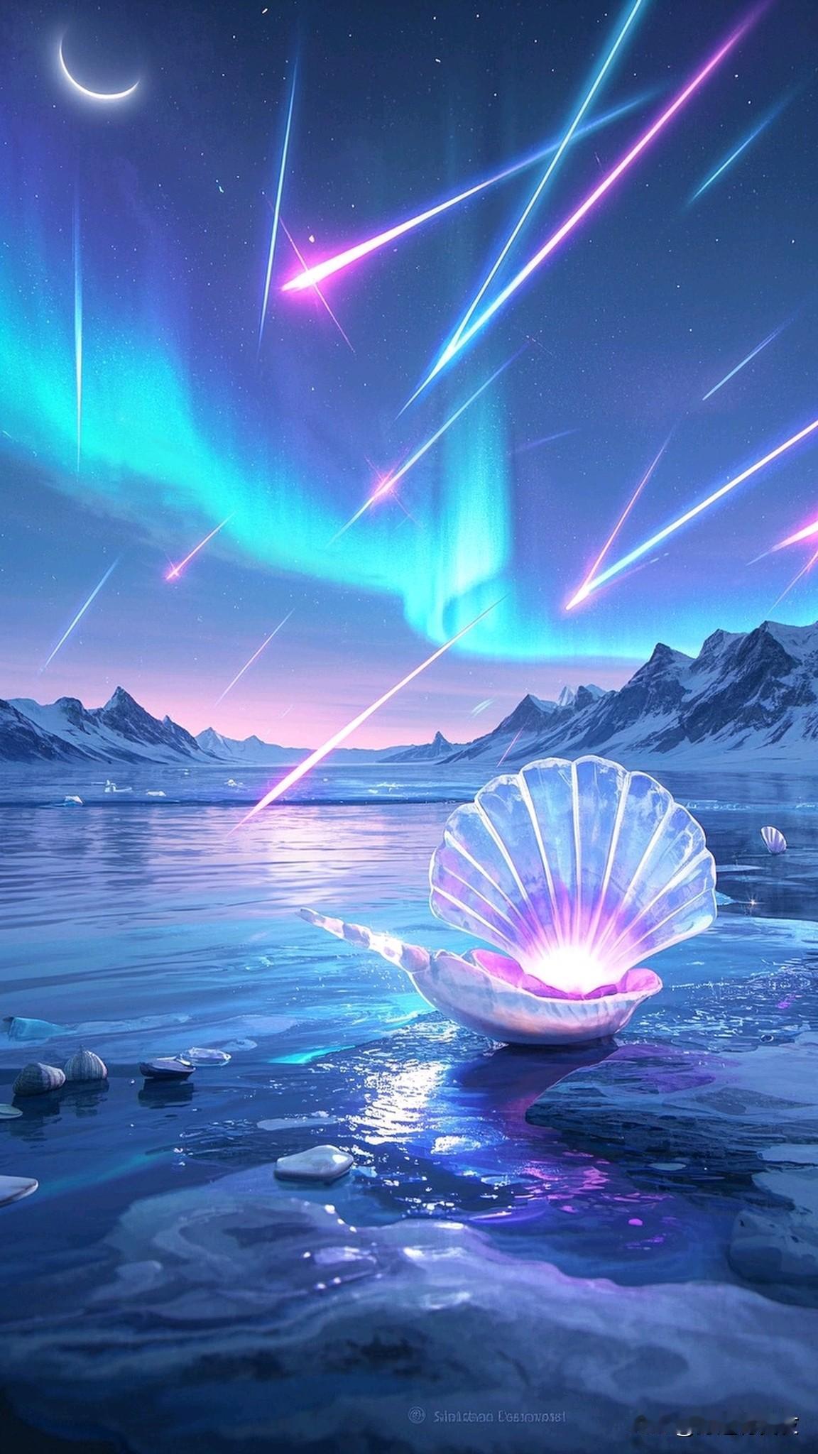 想象一下，在梦幻北极光下，那五彩斑斓的光线如丝带般在夜空中舞动。北极光是大自然的