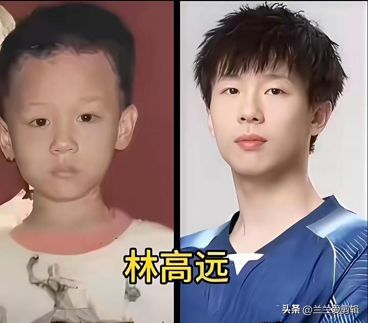翻看国乒队员的童年老照片，真的特别有感触。照片里一个个都是奶乎乎的小朋友，个子小