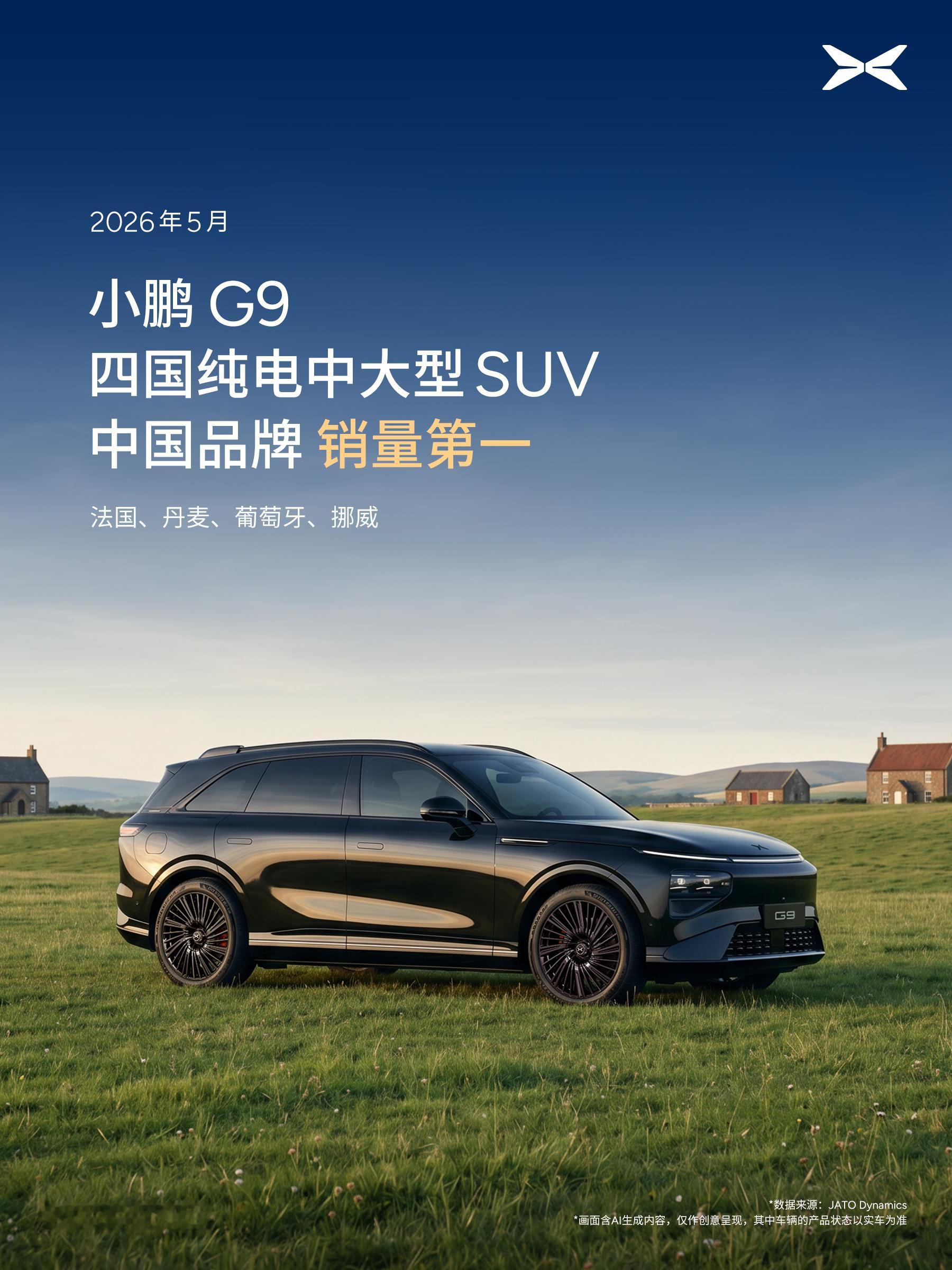 小鹏6月交付战报：40,126台，Q2累计破10万 6月核心数据• 6月交付 4