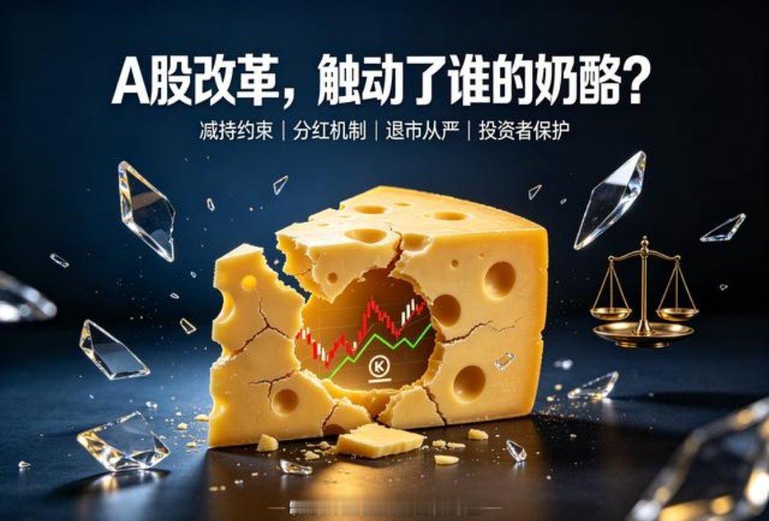 为什么A股制度改革一直很慢？触动了谁的奶酪？相信，有很多股民跟五哥一样，心里都有