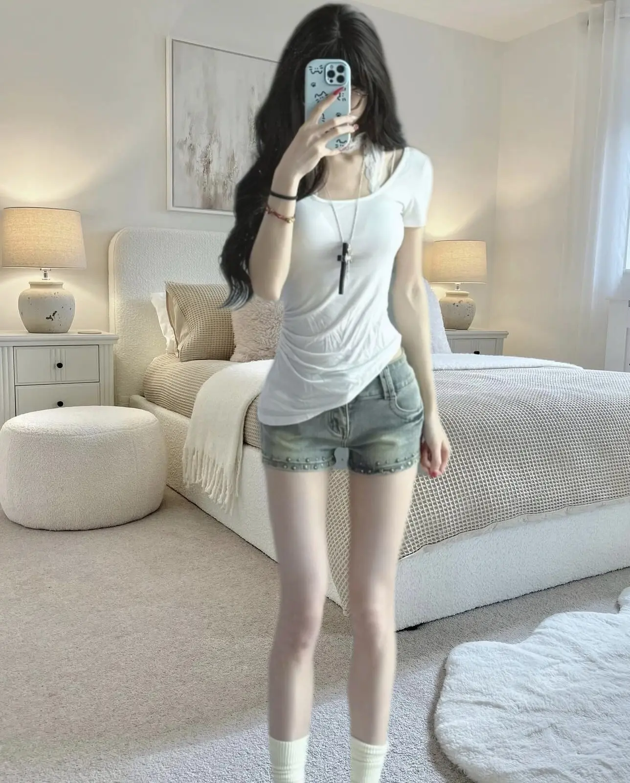牛仔裤穿搭