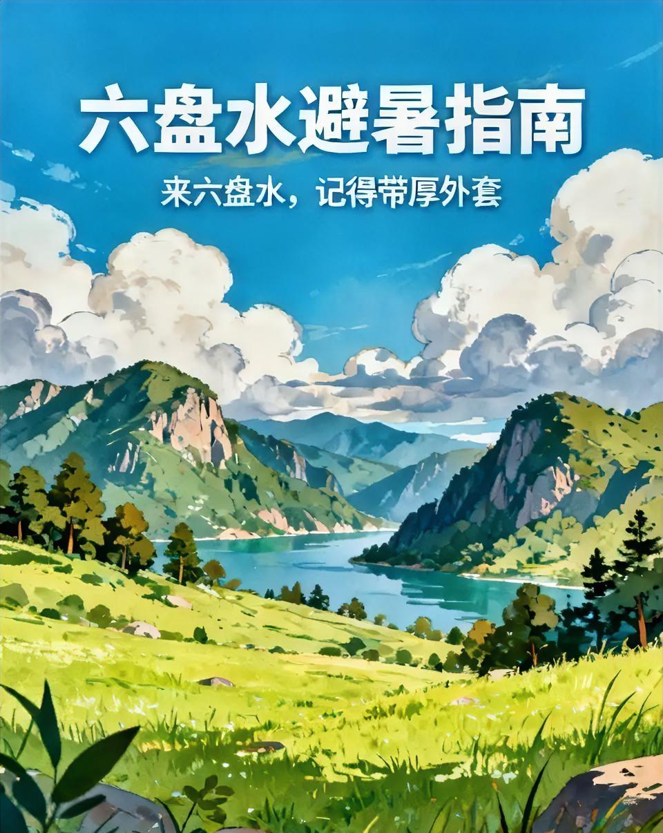 我正在六盘水避暑呢，若你来六盘水避暑，记得带上厚外套哦，否则冻你没商量！
六盘水