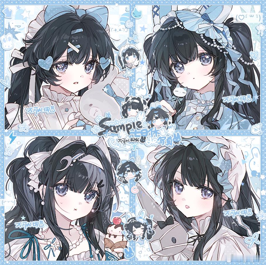 概括本次9图：💗💗💗🖤💙💙❤️❤️❤️感觉按照我的速度下次更新应该是