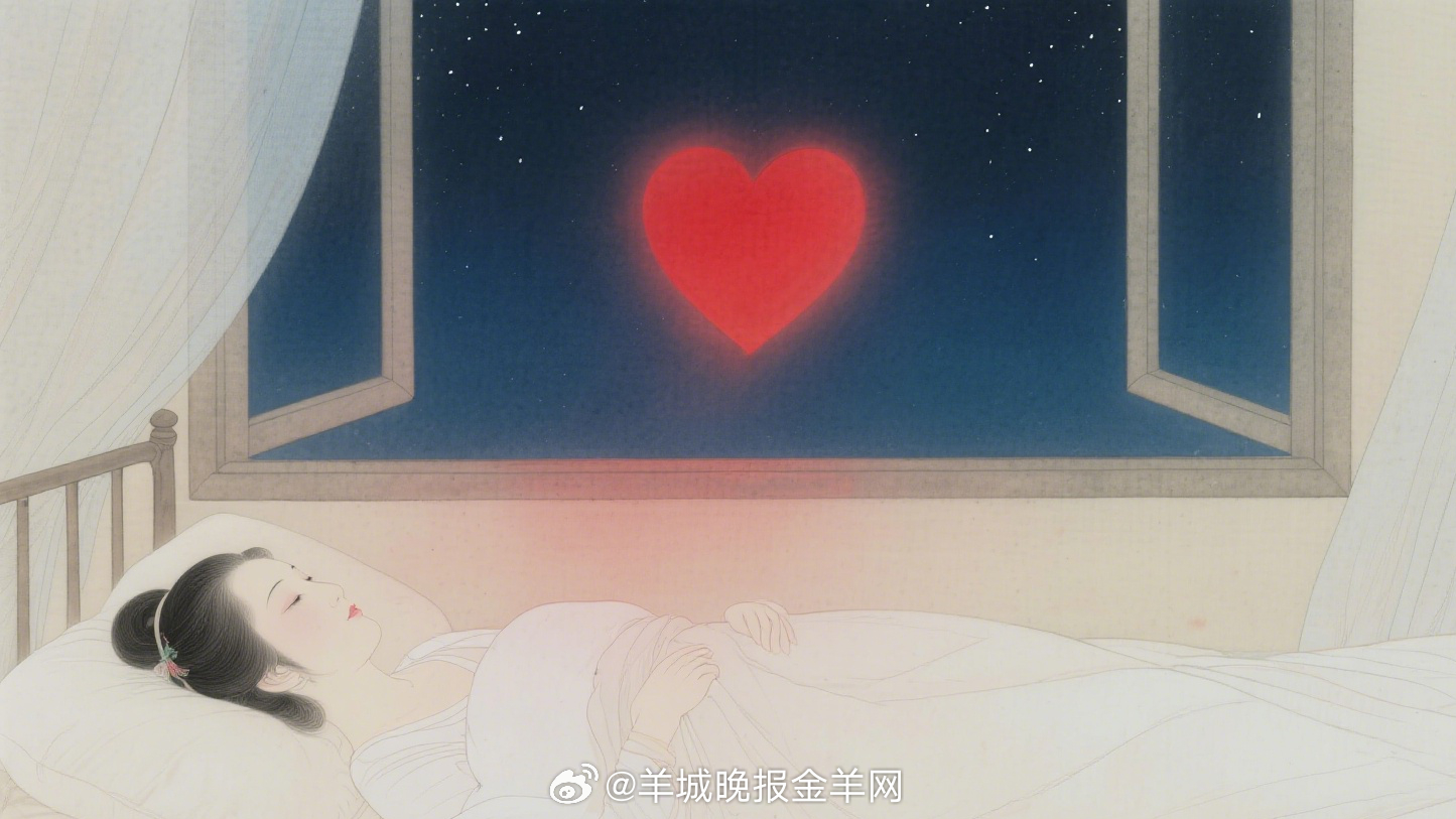 #晚安# 月华如水，静静流淌过雕花的窗棂。烛影摇红，映着你眼底未散的柔情，像两潭