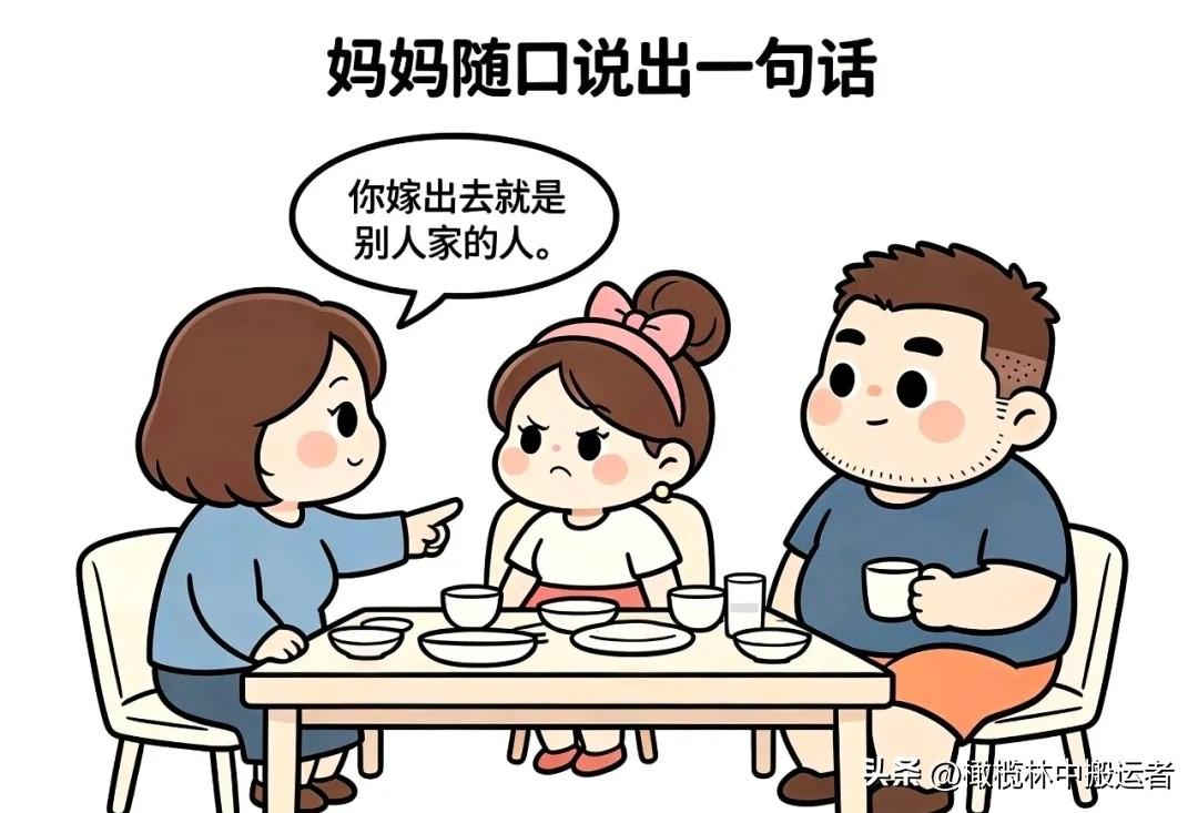 趣味漫画:一家人饭桌上聊天，随口一句玩笑话，较真后对方反倒怪你不懂玩笑。生活里这