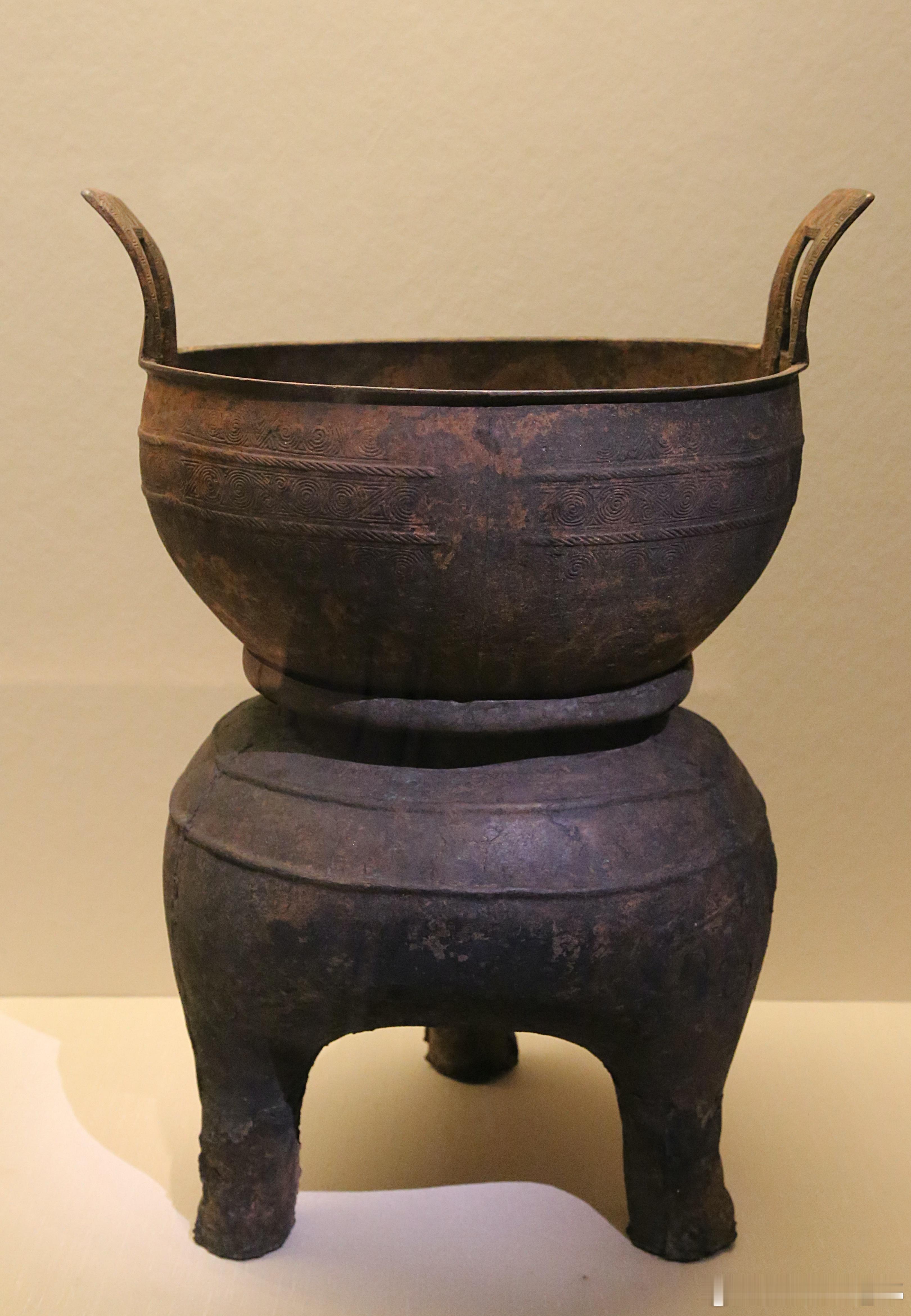 我的2026 【遇见考烈王-安徽淮南武王墩一号墓考古成果展】青铜甗·战国安徽淮南