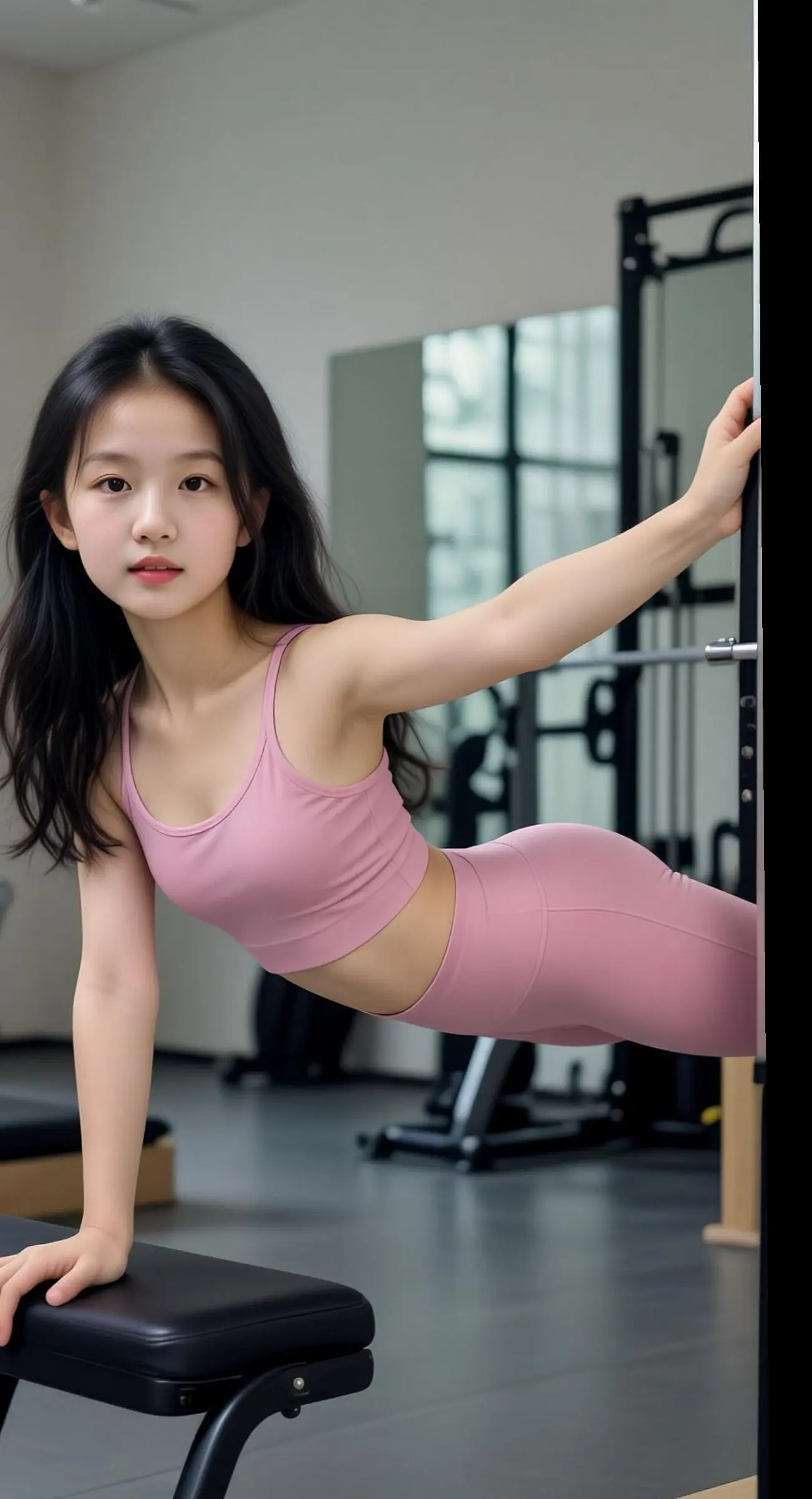 AI明亮运动写真  ai创作