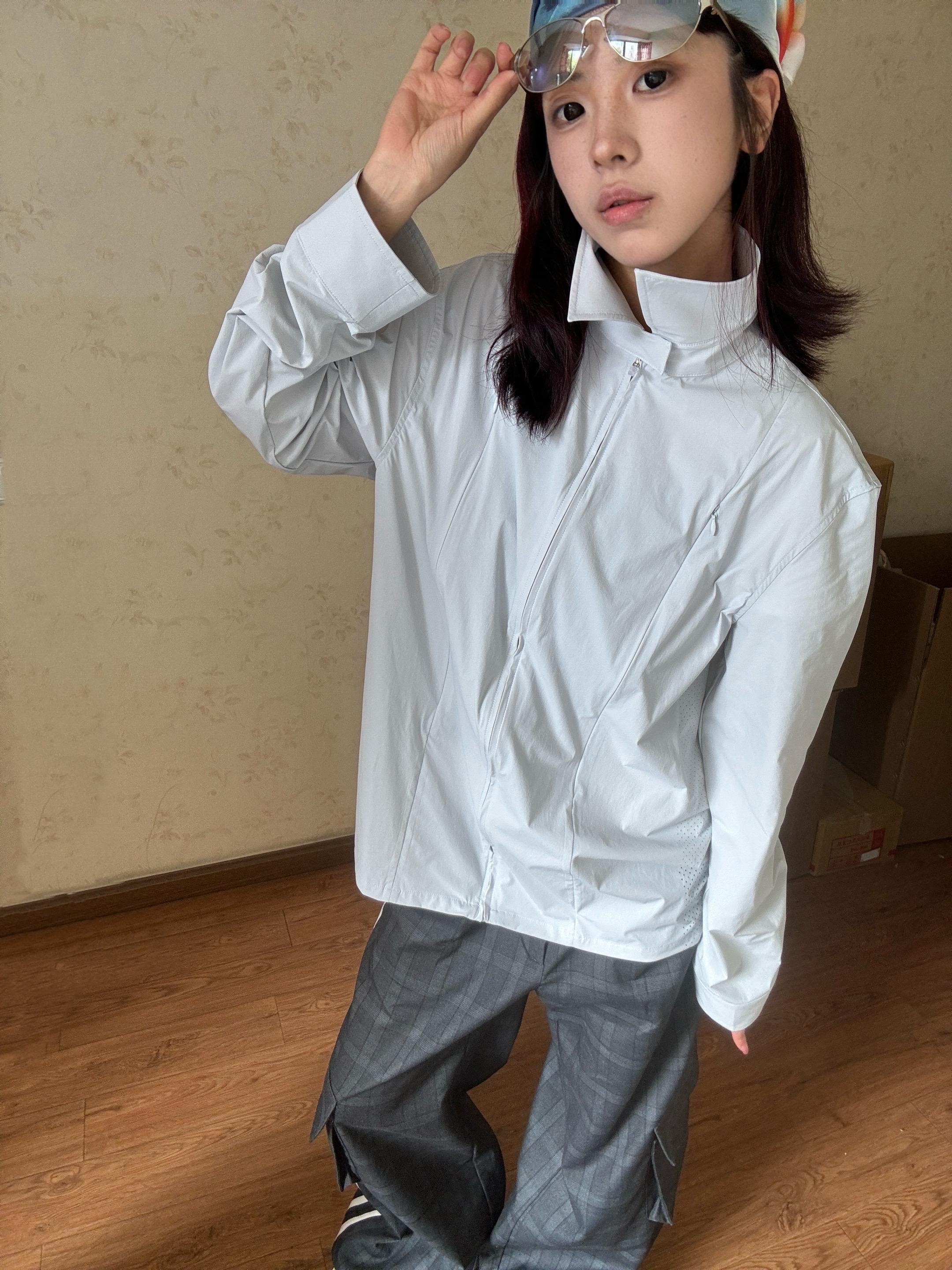 这件外套简直是溜肩救星 肩宽太好看了