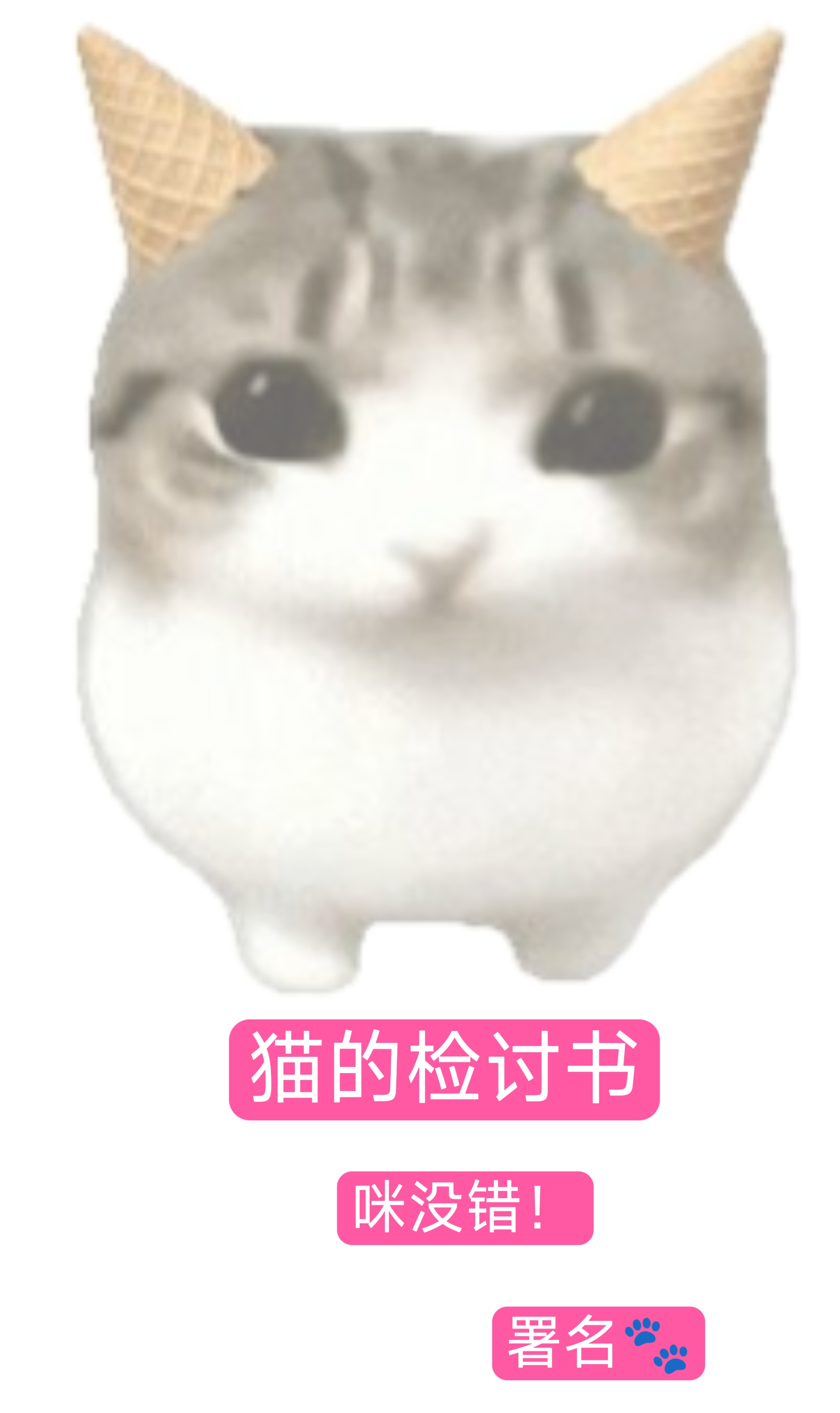 猫为什么这么多缺点你们觉得猫有错有缺点的可以点进来看猫的检讨书 