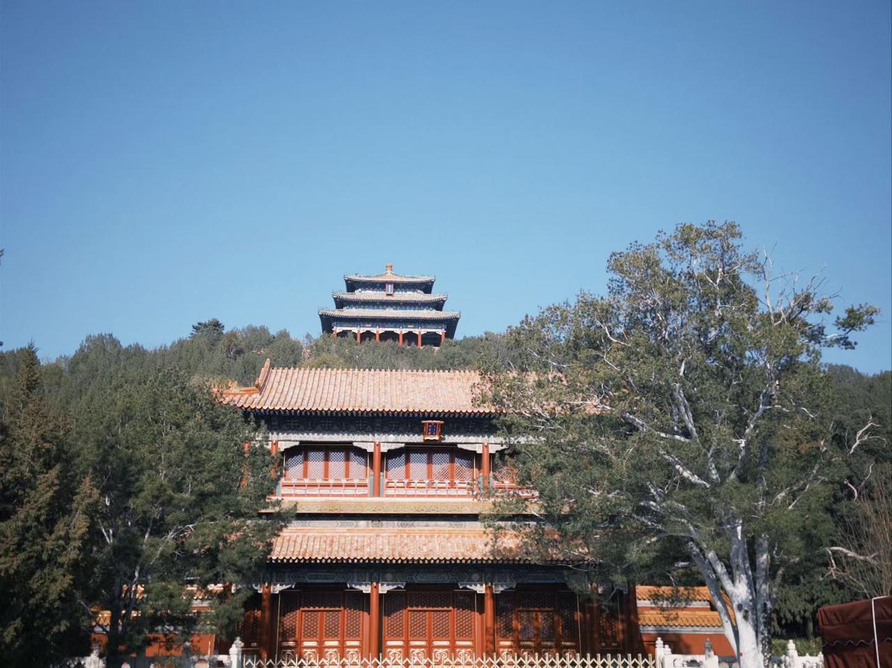 看看你手机里的北京
我手机里存了不少北京的风景照，我前不久刚去过。那天阵风劲吹，