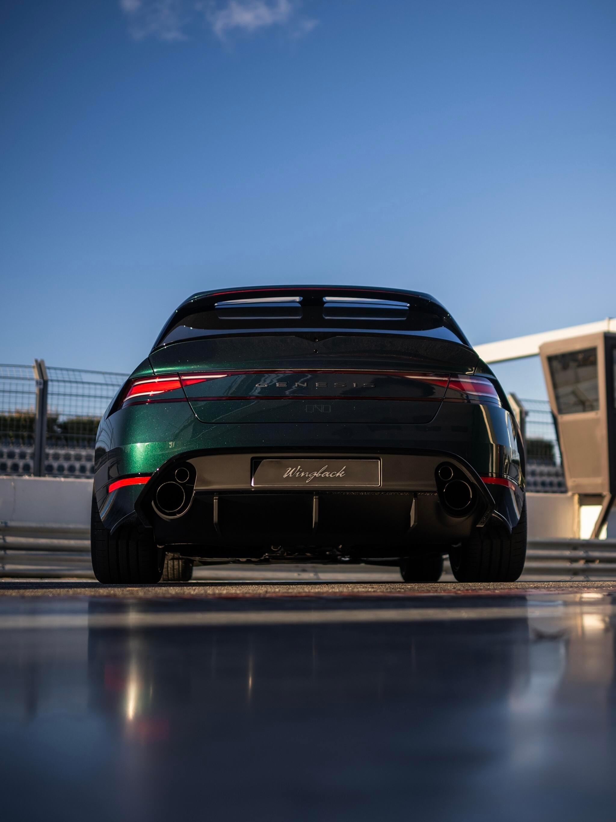 捷尼赛思G90 Wingback 概念车车长5.1米，3.5T V6+48V轻混