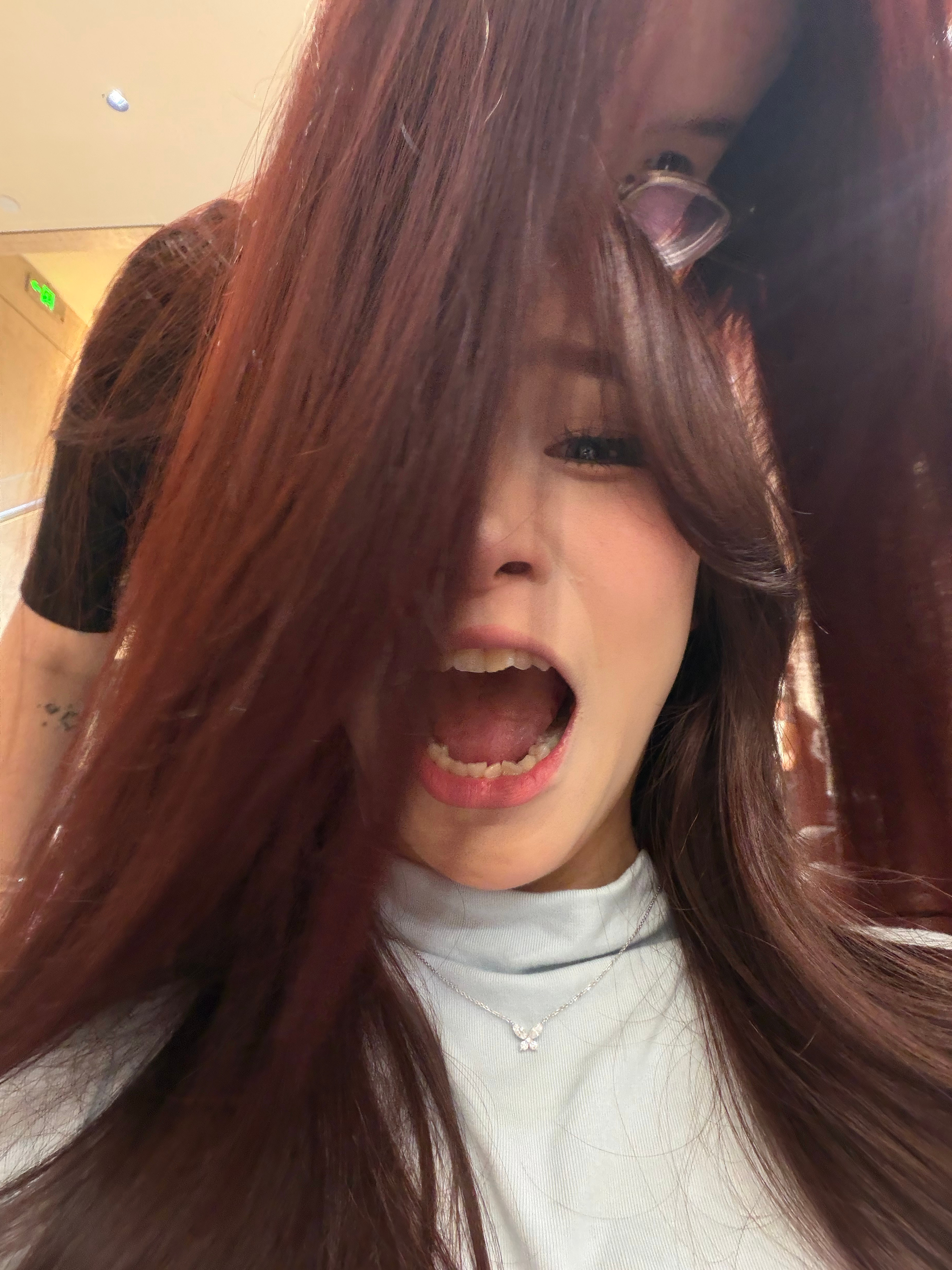 染完了。都给我叫！米琪吵吵屋