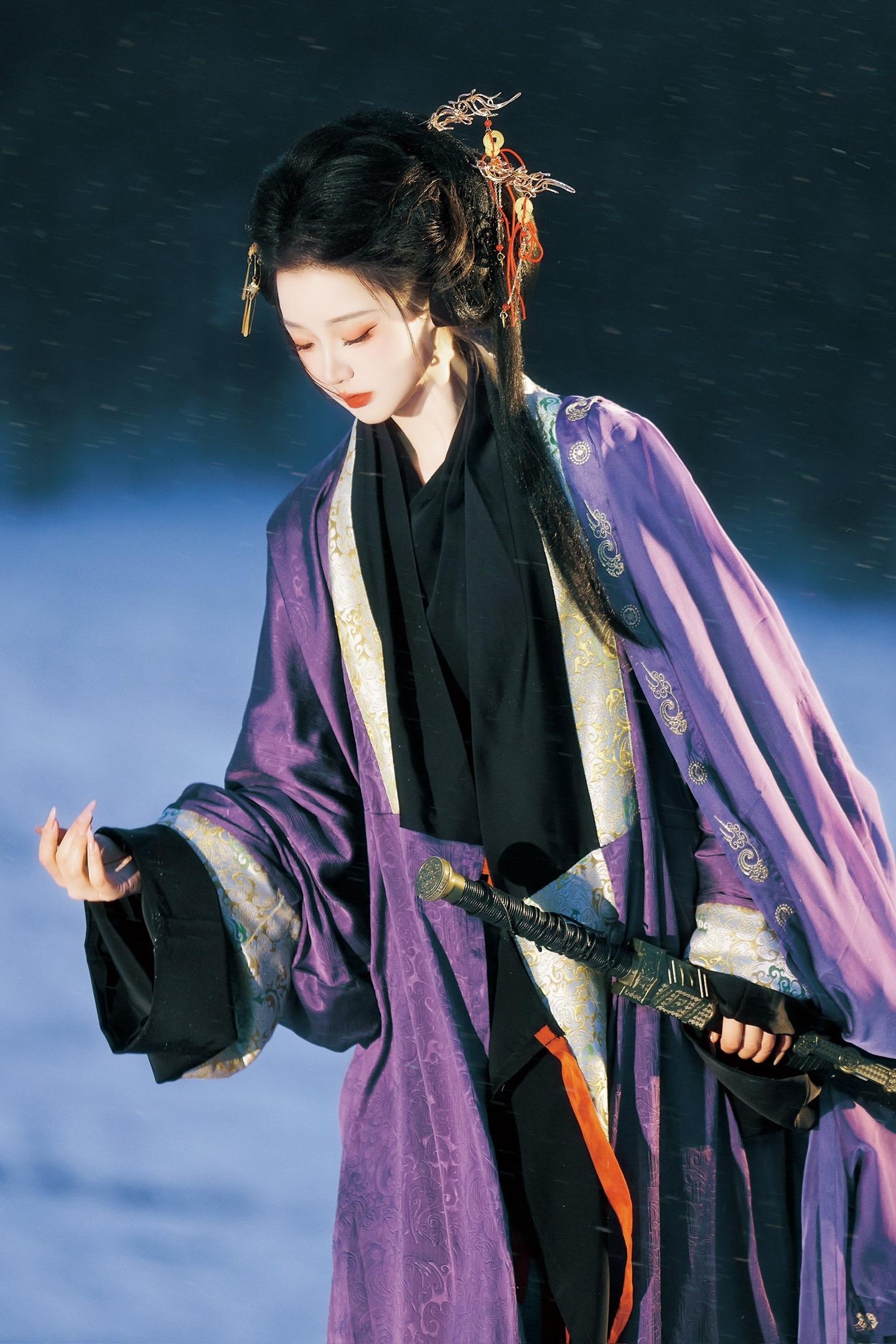 你坐明堂上，不要沾风雪...摄/后：我