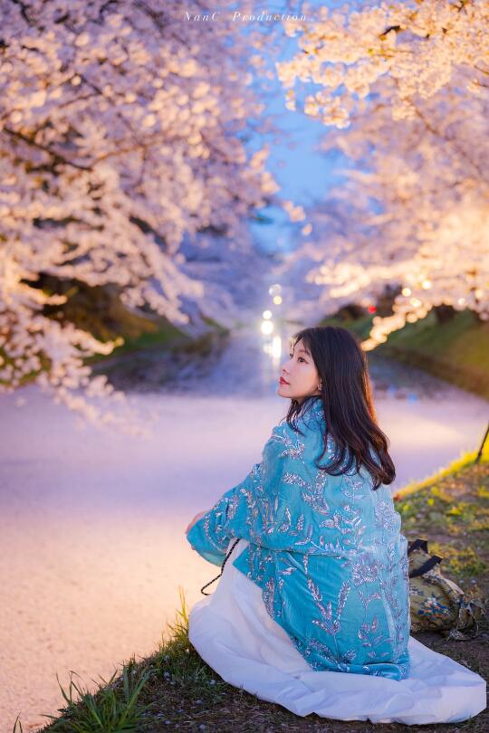 交换春天｜花筏🌸与夜樱