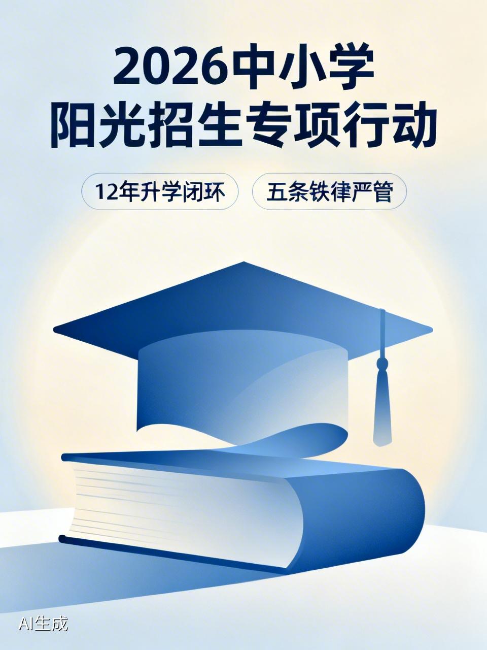 2026年4月3日，教育部发布《中小学阳光招生专项行动（2026年）》，这可是教