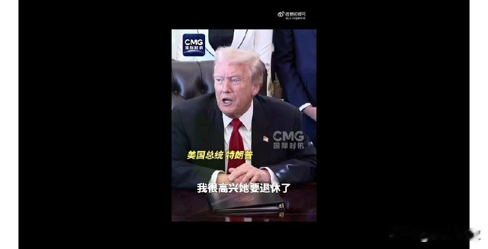 特朗普对于政敌的时时刻刻保持报复的形态，佩洛西退休对美国是大好事，她是个邪恶的女