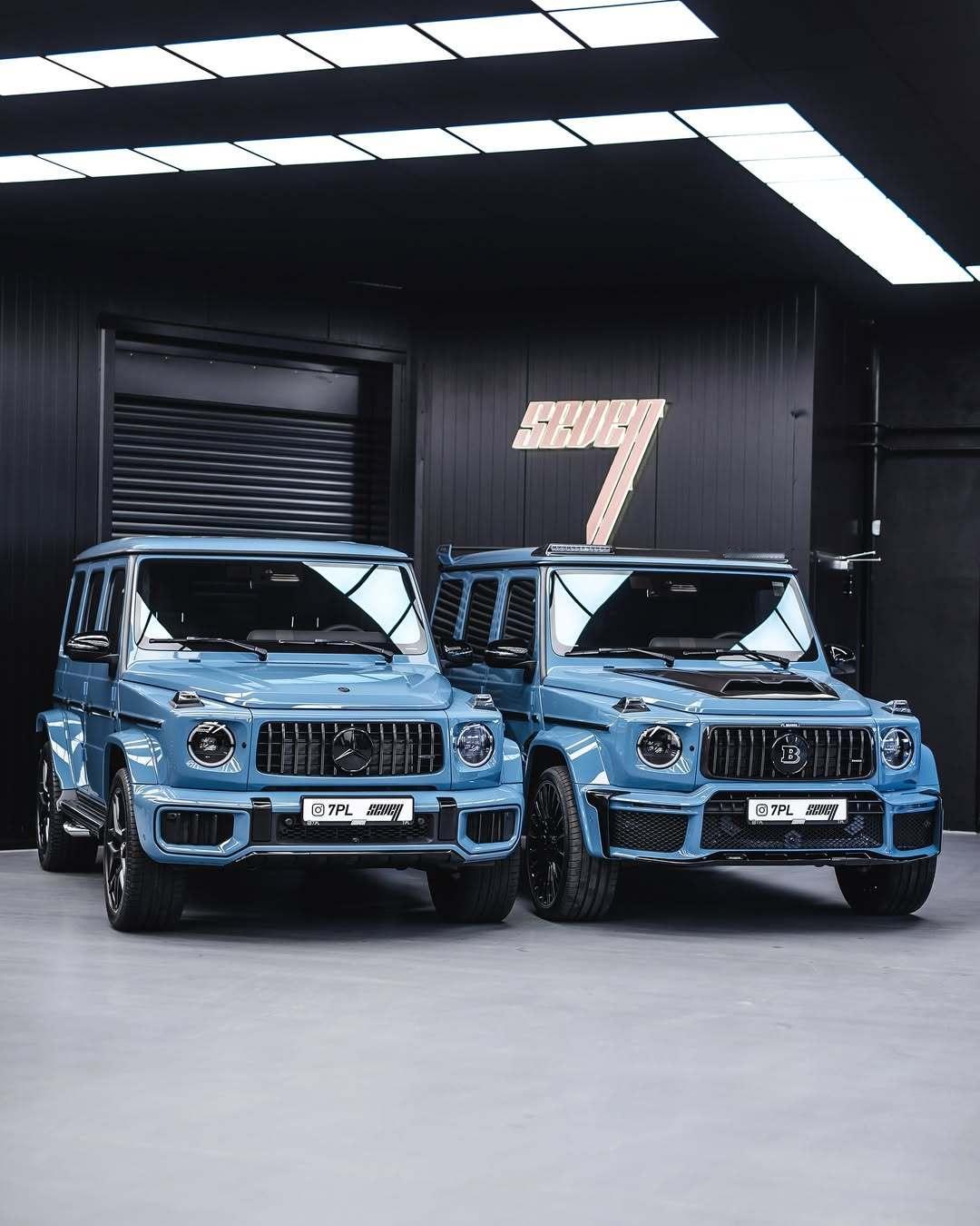 Mercedes-AMG G63 🩵BRABUS G800🩵 ​​​