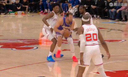顿宝面对申京勾手，开局4中3湖人vs火箭