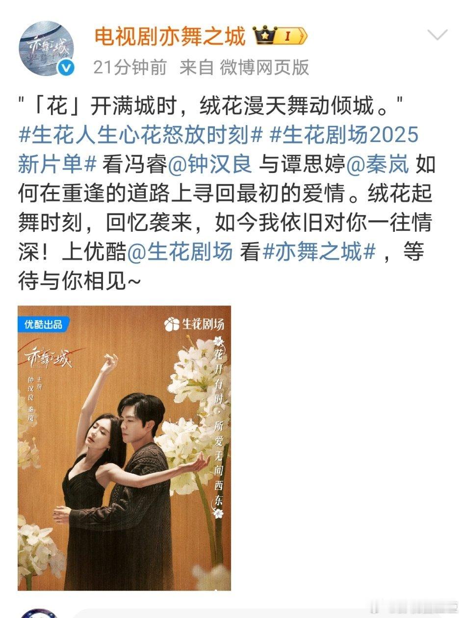 2025优酷片单 《亦舞倾城》一张海报用三年[允悲][允悲][允悲]你倒是播啊，