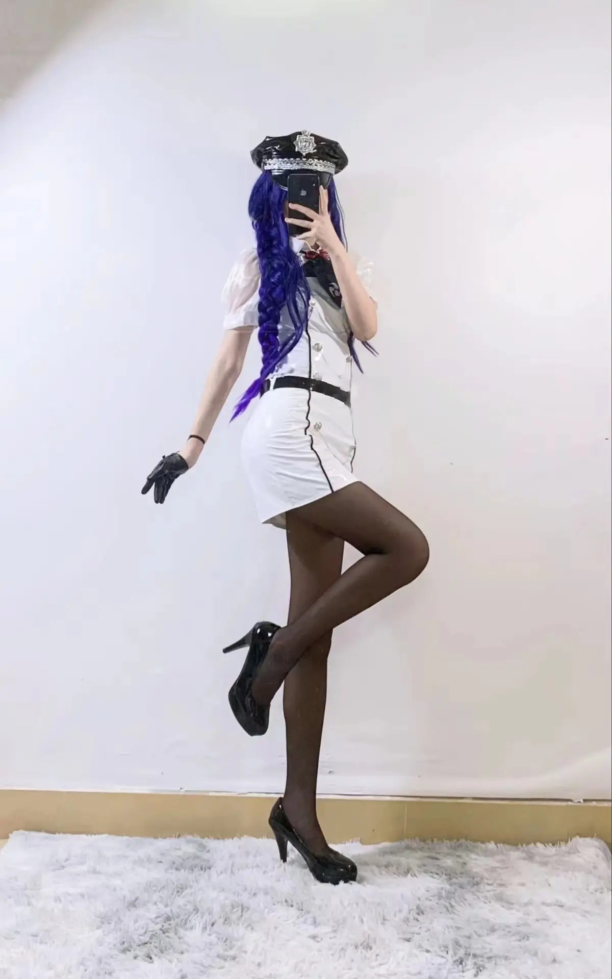 雷电将军私设黑丝御姐原神