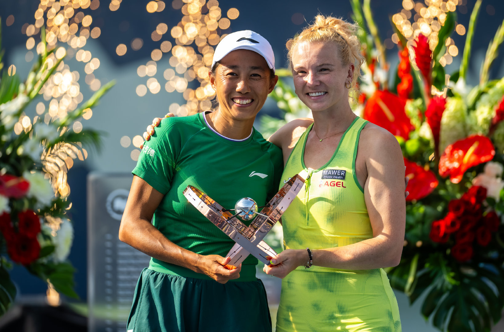 张帅实现北美女双大三元！2021辛辛那提冠军🏆（搭档斯托瑟）2021美网冠军?