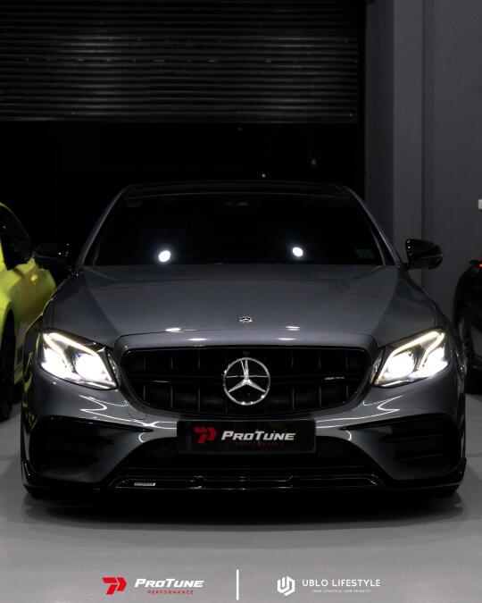 奔驰E级ECU一刷，风都追不上