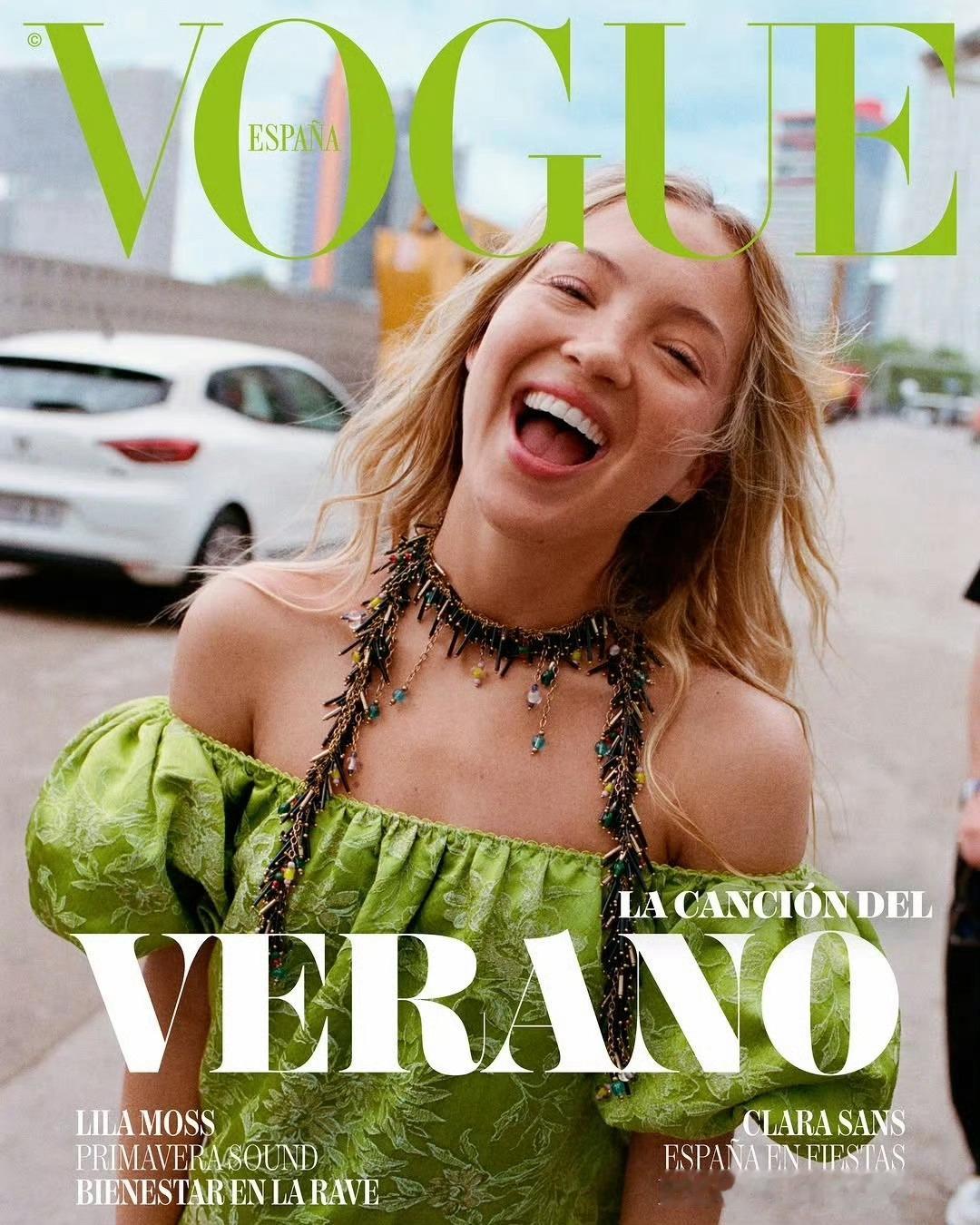 Lila Moss 摄影： Sebastián Faena  Vogue Spa