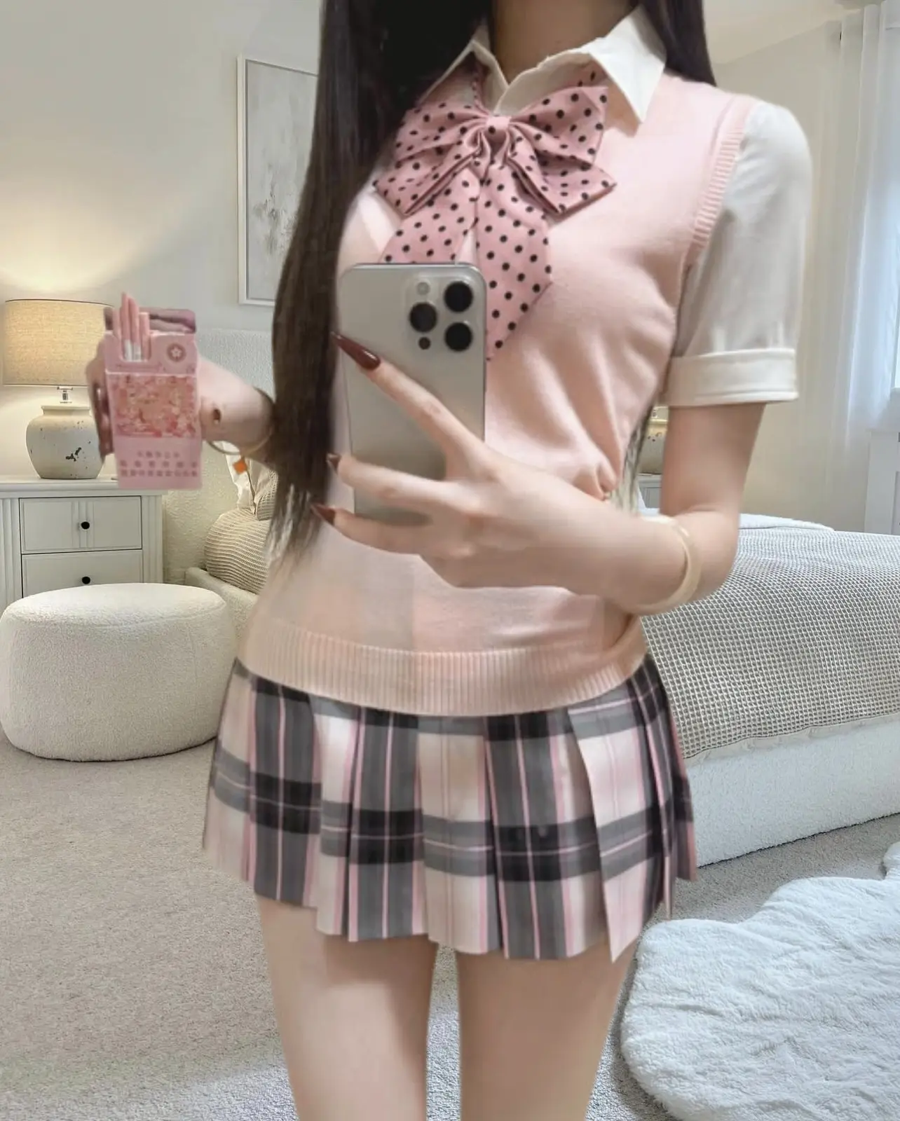 jk ootd穿搭 约会穿搭系列 温柔纯欲风穿搭分享