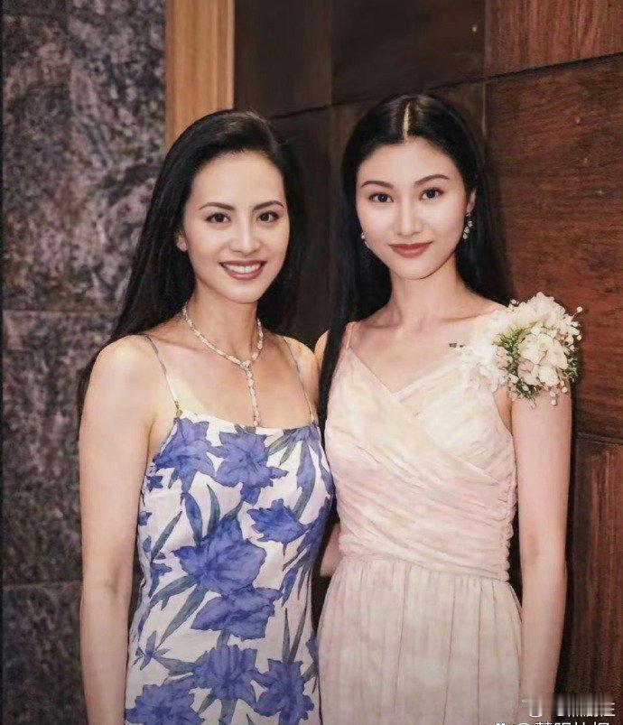当年李‌‎嘉欣和‏﻿﻿田丽同框合照，﻿一‍‍个‏﻿﻿港风，一‏⁠个‌台味⁠，都是