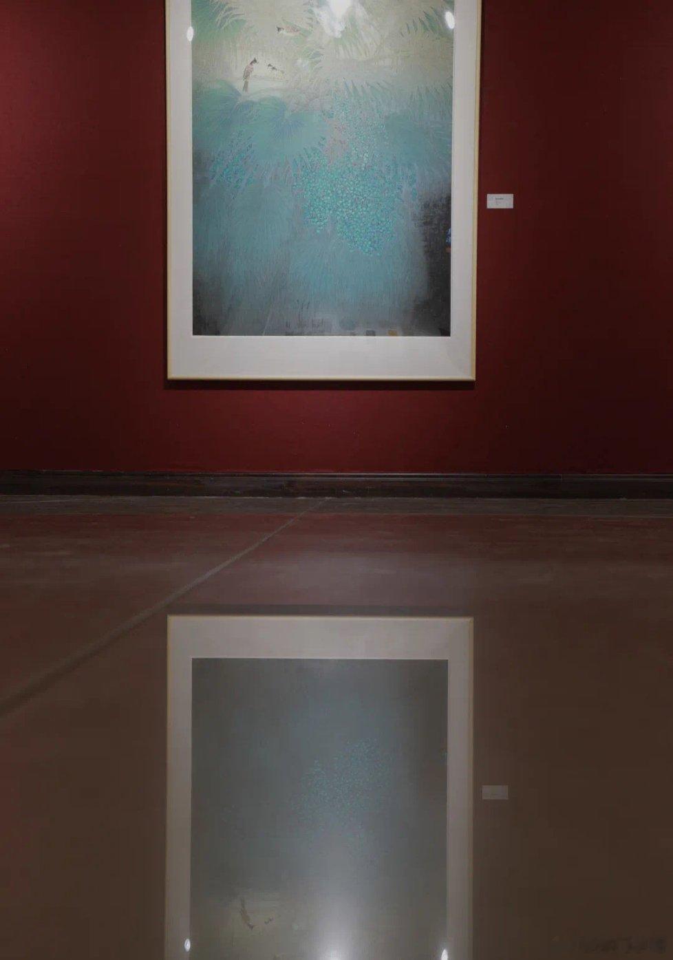 如画舒展如花绽放，笔墨尽在自然中。#寻美洛阳# 6月21日，洛阳美术馆“文话河洛
