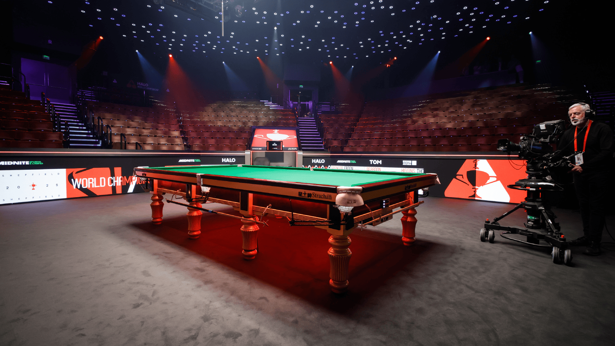 斯诺克世锦赛抽签结果出炉：赵心童首轮对阵海菲尔德