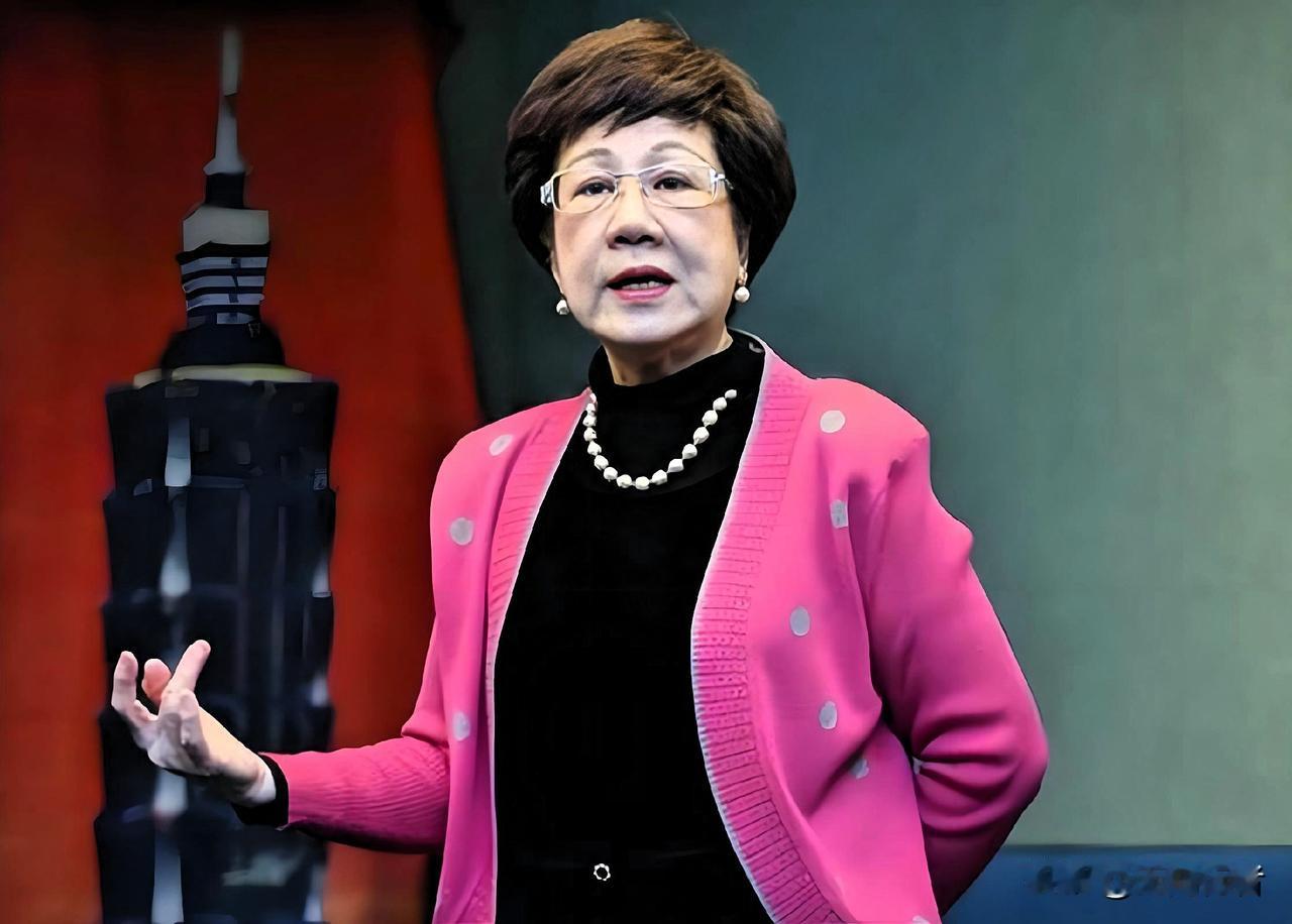 92岁吕秀莲突然“变脸”？看清形势比登天还难！曾经的“台独”急先锋吕秀莲，近期言