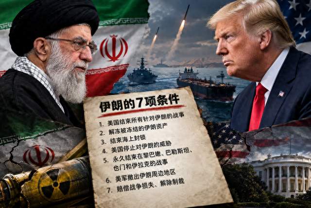 伊朗给美国开了7个条件，特朗普接不接？