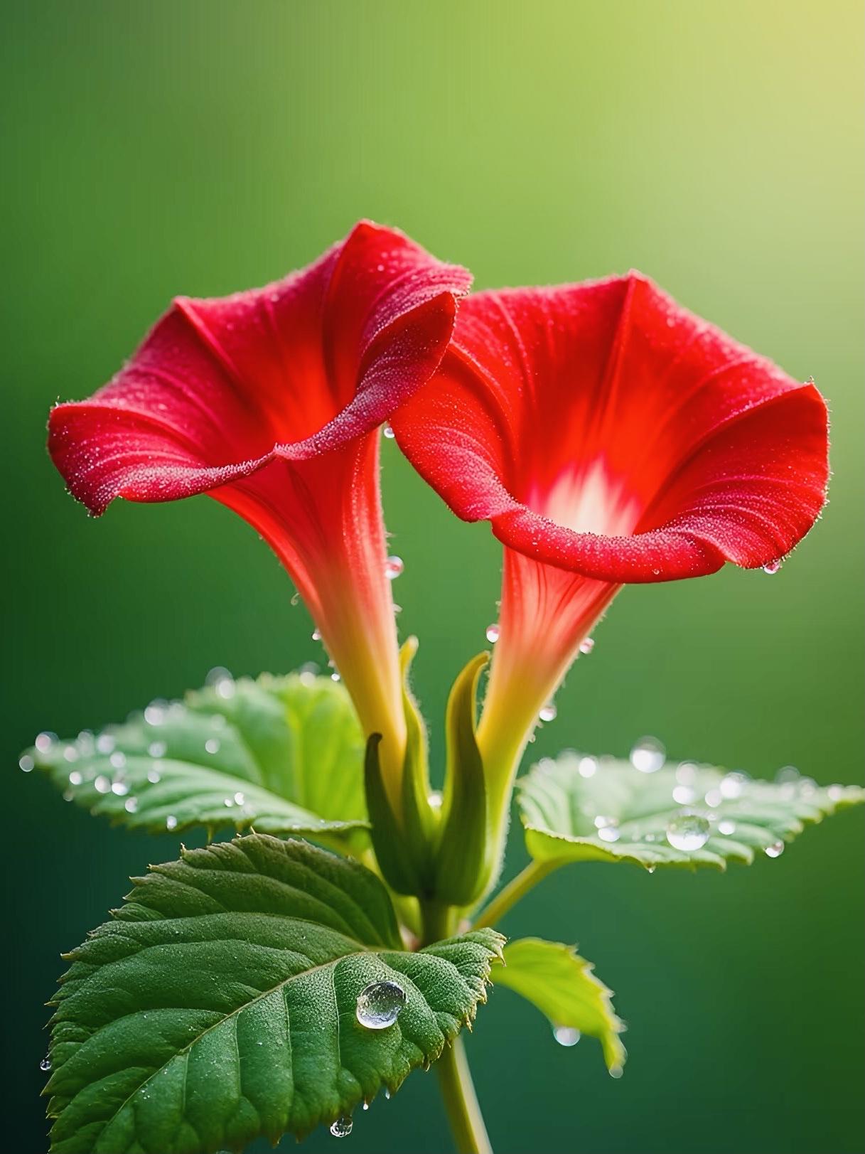 分享图片~牵牛花
肆意绽放，热情洋溢
五颜六色，竞相开放
婀娜多姿，争奇斗艳