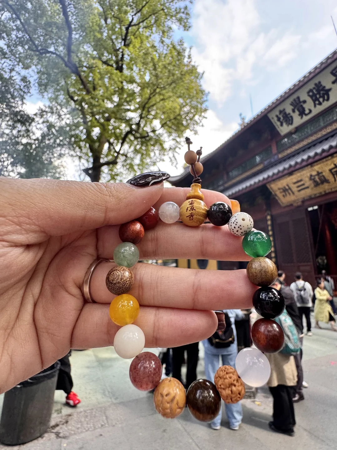 灵隐寺的金丝玉南瓜好好看啊！！！
