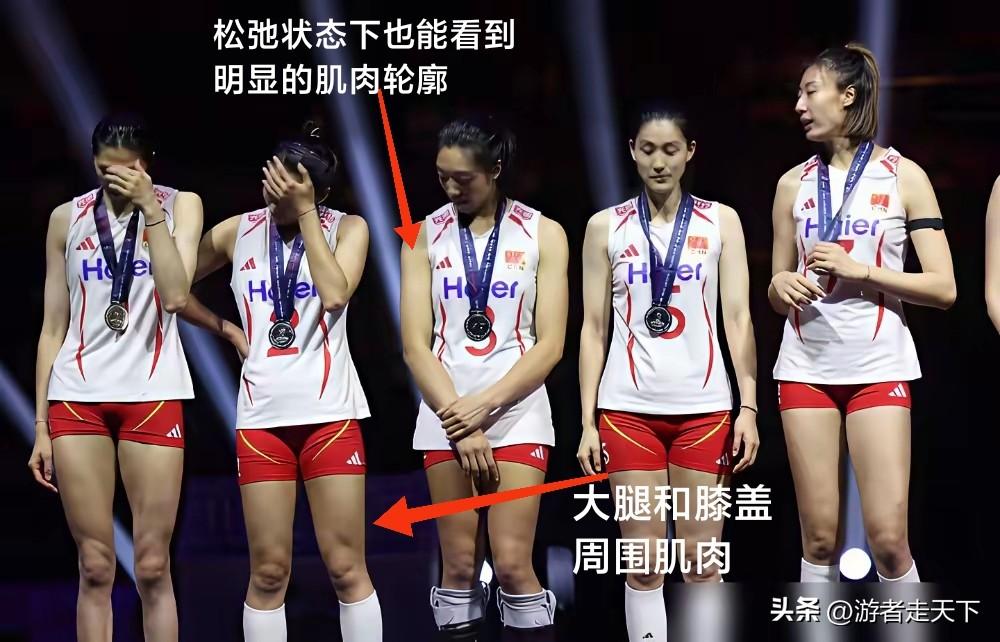 网上很多人说，这一届中国女排太瘦了，那是因为跟泰国对比出来的，单看中国女排可不瘦